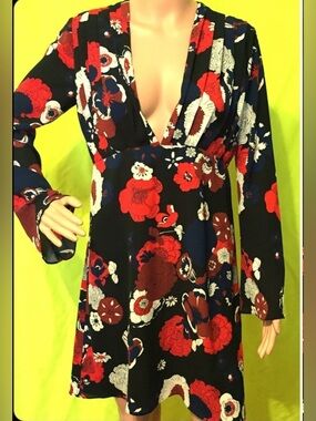 NWT Waverly Grey Boho Dress